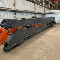 24-метровая удлиненная стрела экскаватора для Hitachi ZX350, для дноуглубительных работ на реках и рытья глубоких фундаментов