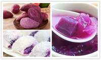 Échantillon Gratuit – Poudre d'Igname Violette Biologique de Marque Privée, Qualité Alimentaire, 1kg, Emballée Sous Vide, Séchée à l'Air Chaud