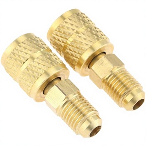 Acoplador Rápido Macho de Latón, Adaptador Giratorio Recto con Agarre de Diamante, Conexión Roscada para Tuberías de Aire y Agua - Product Image 4
