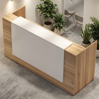 Meubles de bureau modernes en gros pour réception, hôtel, salle de sport, hôpital – Bois écologique, couleur personnalisée