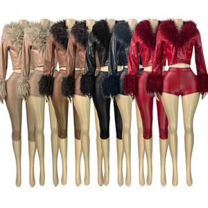 Shorts in <span class=keywords><strong>Pelle</strong></span> Elasticizzati a Vita Alta in 4 Colori, <span class=keywords><strong>Pantaloncini</strong></span> Aderenti da Donna, Pantaloni Capri in <span class=keywords><strong>Pelle</strong></span> Slim - Product Image 1