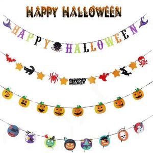 Banderas y Decoraciones de Halloween al por Mayor, Suministros para Fiestas con Flores de Papel para Crear Escenas - Product Image 5
