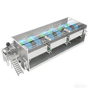 Congélateur à lit fluidisé à commande automatique, machine de congélation rapide à économie d'énergie pour champignons surgelés - Product Image 2