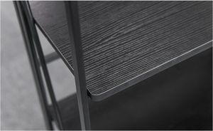 Простой Легкий Складной промышленный угловой деревянный современный книжный шкаф книжная полка - Product Image 5