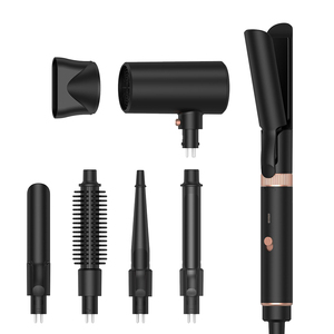 Sèche-cheveux brosse <span class=keywords><strong>7</strong></span> en 1 avec styler à air chaud, sèche-cheveux à double tension, peigne électrique pour un séchage et un coiffage rapides - Product Image 3