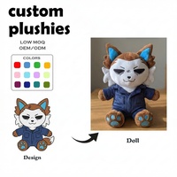 Peluches personnalisées avec logo, fabricant de jouets en peluche, peluche souris noire et blanche personnalisée, OEM ODM CE CPC, poupée en peluche