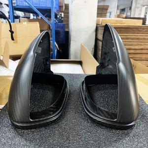 Nouveau boîtier de rétroviseur latéral noir en fibre de carbone mate 2019-2024 pour 911 992 – Rétrofit/Amélioration - Product Image 3