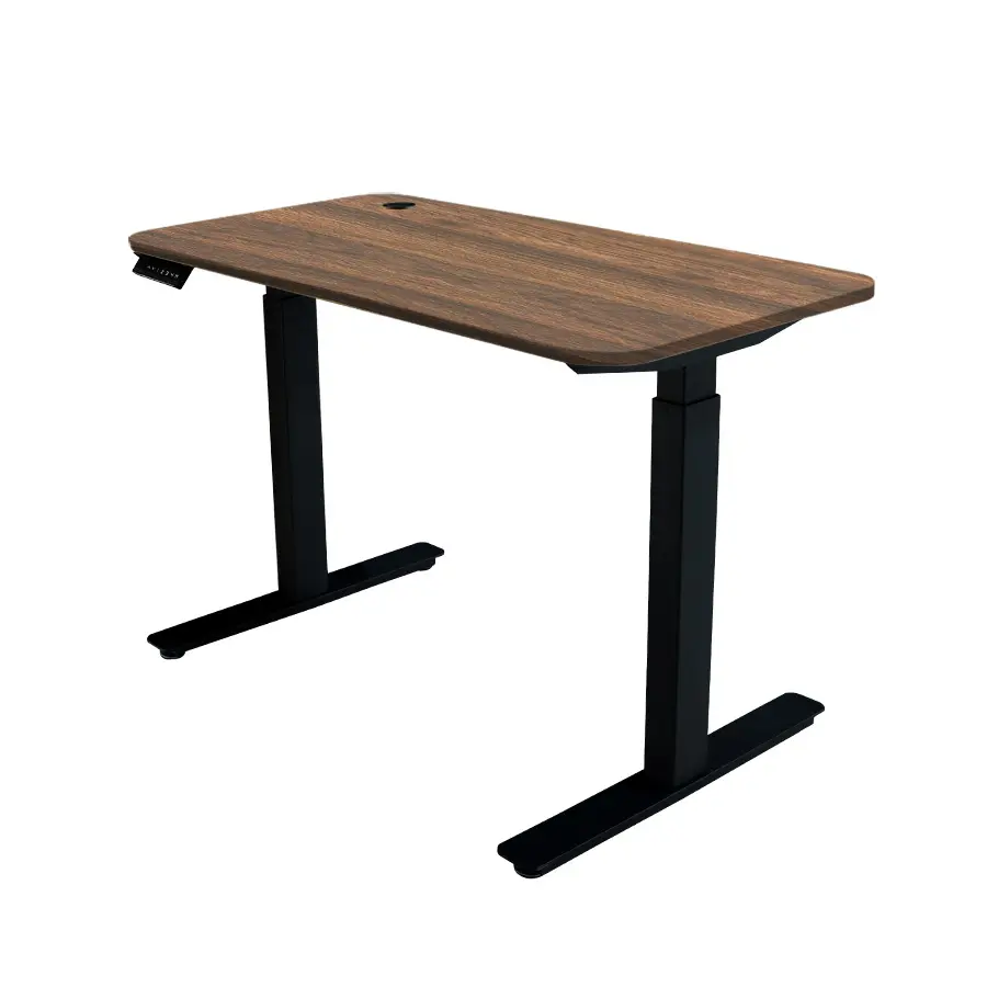 Table de bureau réglable avec USB, ensemble de meubles de bureau en bois personnalisés