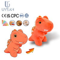 Jouet en peluche dinosaure banane personnalisé UYEAH CE/EN71/ASTM/CPC/GRS, taille sur mesure, peluche douce, poupée en peluche, cadeau pour enfants