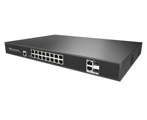 <span class=keywords><strong>Switch</strong></span> di Rete Gestiti con 16 Porte RJ45 10/100M + 2 Porte Combo Uplink 100/1000M <span class=keywords><strong>TP</strong></span>/SFP, <span class=keywords><strong>Switch</strong></span> Ethernet - Product Image 2