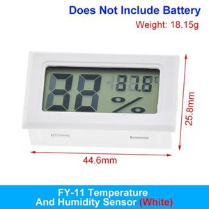 Thermomètre numérique LCD pour la température du congélateur - 50-110 °C, thermomètre de réfrigérateur, sonde étanche pour intérieur et extérieur - Product Image 6