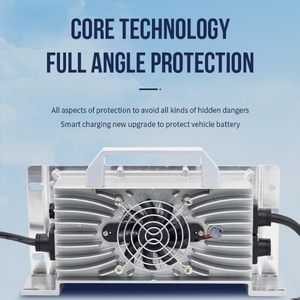 Cargador de Batería Integrado de 48V 20A, Totalmente Sellado e Impermeable, Clasificación IP67, para Baterías de Plomo-Ácido, para Herramientas - Product Image 1
