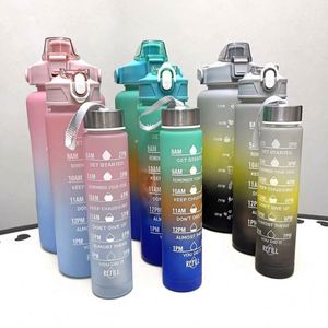 Wsy894 Logo Printed Corporate Activity Business Gift Gradient Color Promotion Plastic Water Bottle 500/1000/2000 Ml - Product Image 5