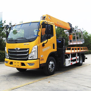 Grúa telescópica hidráulica FOTON Navigator M5 6x4 de 6.3T con bomba y engranajes, grúa montada en camión personalizada de alta calidad - Product Image 1