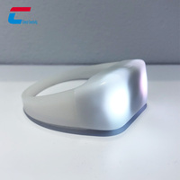 Digital sports LED nfc bracelets pour concert/télécommande clignotant minuterie bracelets