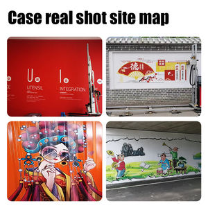 เครื่องพิมพ์ภาพวาดติดผนัง3D UV แนวตั้งแบบพกพาขนาดเล็กอัจฉริยะสำหรับพื้นหลังกระจกอิงค์เจ็ทผนังแนวตั้งและผนัง - Product Image 5