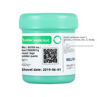 Pâte à souder sans plomb et sans halogène Kailishun pour réparation de téléphones mobiles, pâte à souder BGA, seringue d'huile à souder KE001