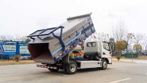 Heavy Duty Self-Dumping <strong>Garbage</strong> <strong>Truck</strong> With Hydraulic Lift System <strong>Large</strong> <strong>Capacity</strong> Waste Transport For City Sanitation - Product Image 6