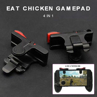 Manette de jeu D9 pour smartphone, déclencheur de tir et de visée L1R1 pour PUBG