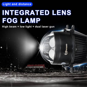 K201 nuevo Bi LED proyector lente 12V-24V 8000lm 80W H11 HB3 9005 3 pulgadas LED faro antiniebla para <span class=keywords><strong>BMV</strong></span> Honda <span class=keywords><strong>coche</strong></span> universal - Product Image 6