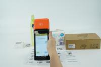 Terminal de point de vente mobile tout-en-un Android 14 4G WIFI NFC avec paiement par carte, écran tactile et imprimante pour l'impression de commandes, vente au détail