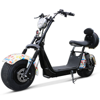 Vente en gros de trottinettes électriques élégantes pour adultes, 72V 3000W, moteur de moyeu arrière haute vitesse, batterie au lithium, E-Moped Streetbikes