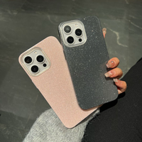 Nouvelle coque de téléphone portable de luxe avec paillettes, coque rigide antichoc et étanche pour la protection de l'appareil photo, compatible avec les modèles 16, 15, 14 Pro Max
