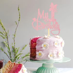 <span class=keywords><strong>D</strong></span>écoration de gâteau de <span class=keywords><strong>premier</strong></span> <span class=keywords><strong>anniversaire</strong></span> rose en gros, fournitures de <span class=keywords><strong>d</strong></span>écoration de fête amusante pour fille pour le <span class=keywords><strong>premier</strong></span> <span class=keywords><strong>anniversaire</strong></span> - Product Image 5