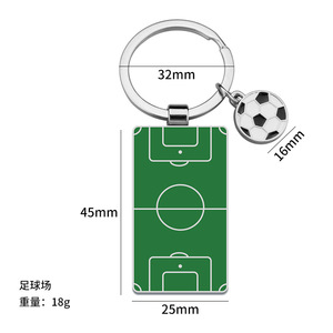 Llavero Abridor de Botellas con Forma de Trofeo de la FIFA, con Bandera de País, Fútbol - Product Image 3