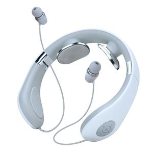 Écouteurs tour de cou Bluetooth 5.0 portables intra-auriculaires 2-en-1 avec masseur de nuque pliable - Product Image 2