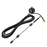 Antenne WIFI verticale 12dBi 2.4G 5.8G double bande avec base magnétique, câble RP-Male RG174, amplificateur de signal pour routeur, caméra, antenne RF