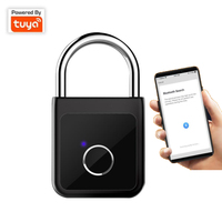 Vente chaude tuya App Télécommande Smart Fingerprint Mini Cadenas antivol