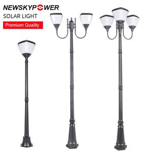 Lámpara Solar para Poste con Precio de Mayoreo, Fácil Instalación en Suelo, Construcción Resistente <span class=keywords><strong>a</strong></span> la Intemperie para Entradas de Autos, Resorts y Escuelas - Product Image 6