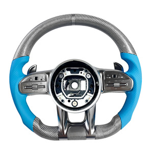 Volante de Fibra de Carbono Original Personalizado en Oferta para <span class=keywords><strong>Mercedes</strong></span> <span class=keywords><strong>Benz</strong></span> W124 W126 W140 S560 - Product Image 1