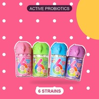 Yaourts lyophilisés aux fraises, probiotiques, sans additifs, pour tout-petits et enfants, marque privée OEM