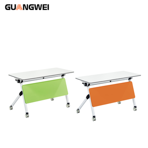 <span class=keywords><strong>Table</strong></span> <span class=keywords><strong>de</strong></span> conférence pliable <span class=keywords><strong>de</strong></span> bureau moderne <span class=keywords><strong>de</strong></span> <span class=keywords><strong>haute</strong></span> qualité GUANGWEI, écologique, pour l'école, la salle <span class=keywords><strong>de</strong></span> classe, la formation - Product Image 3