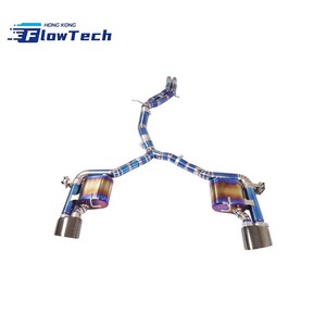 ระบบท่อไอเสียแบบ Catback วาล์วทรอนิกไทเทเนียมปรับแต่งได้สำหรับ Audi RS4 RS5 B9 B9.5 2.9T - Product Image 5