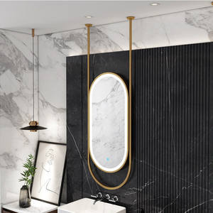 Miroir led intelligent et simple, certificat CE de CE, salle de bains, hôtel de détection, toilettes, salon - Product Image 2