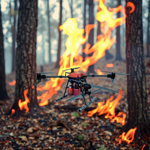 Instant <span class=keywords><strong>Fire</strong></span> Rescue Drone Stop Flames Schützen Sie schnell Leben und Eigentum ohne Risiko Intelligente UAV-Lösch bomben 20kg Feuerball - Product Image 1