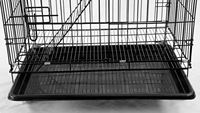 Cage pour animaux de compagnie en métal pliable de haute qualité avec plateforme et escalier, volière pour chatons, 4 étages, nichoirs portables, cage pliable pour chat