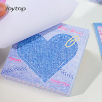 Joytop Blocs-notes colorés personnalisés avec logo pour le bureau, l'école, blocs-notes mémo en gros, papier recyclé écologique, fournitures scolaires