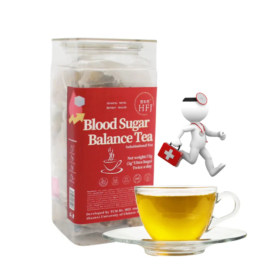 天然ハーブ有機血液クレンジングシュガーバランス健康茶