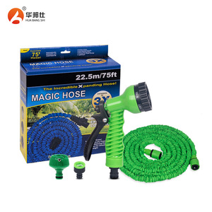 Manguera de agua telescópica mágica de 25 pies, manguera de jardín expandible con boquilla de pulverización para regar plantas y lavar coches - Product Image 4