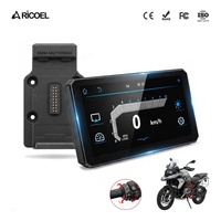 Layar Sentuh IPS 6-Inci 1000 Nits Portabel Tahan Air IP68 TPMS Motorcycle CarPlay Android Auto untuk BMW R1250 GS Grosir