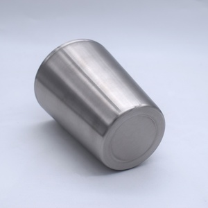 Cup Coffee 350ml Conical Cup Large Diameter Double Layer Coffee Cup Integrated Molding Manufacturers Wholesale Can Be Customized