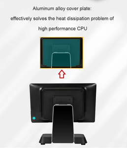 Все-в-одном ресторанный терминал POS реальный рабочий кассовый аппарат с клавиатурой, совместная работа принтера - Product Image 5
