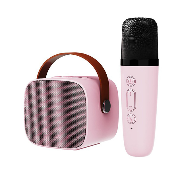 Cyboris P2 Kalaok BT Speaker Wireless Portable Soundbar Singing Gifts Speakers 6W Mini Cute HIFI Surround Sound with Microphone