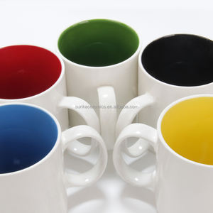 Venta al por mayor una taza de cerámica Giftis personalizada Taza de cerámica para café taza de porcelana blanca taza de gres - Product Image 4