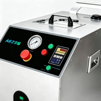 Machine professionnelle de nettoyage à la glace sèche pour voitures, design léger avec pression réglable pour l'élimination de la graisse du dessous de caisse