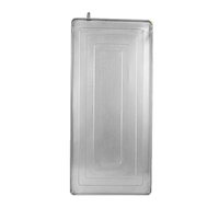 Bac de vidange de condensat universel pour climatiseur extérieur en acier inoxydable Unités HVAC Plateau d'égouttement avec kit de vidange